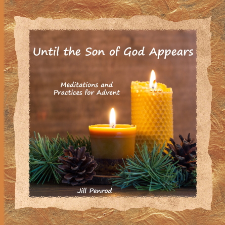 Cover of Until the Son of God Appears book. Holiday candles
