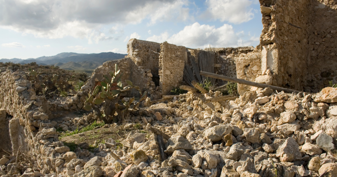 Visiting the Ruins : Psalm 74 banner image of ruins